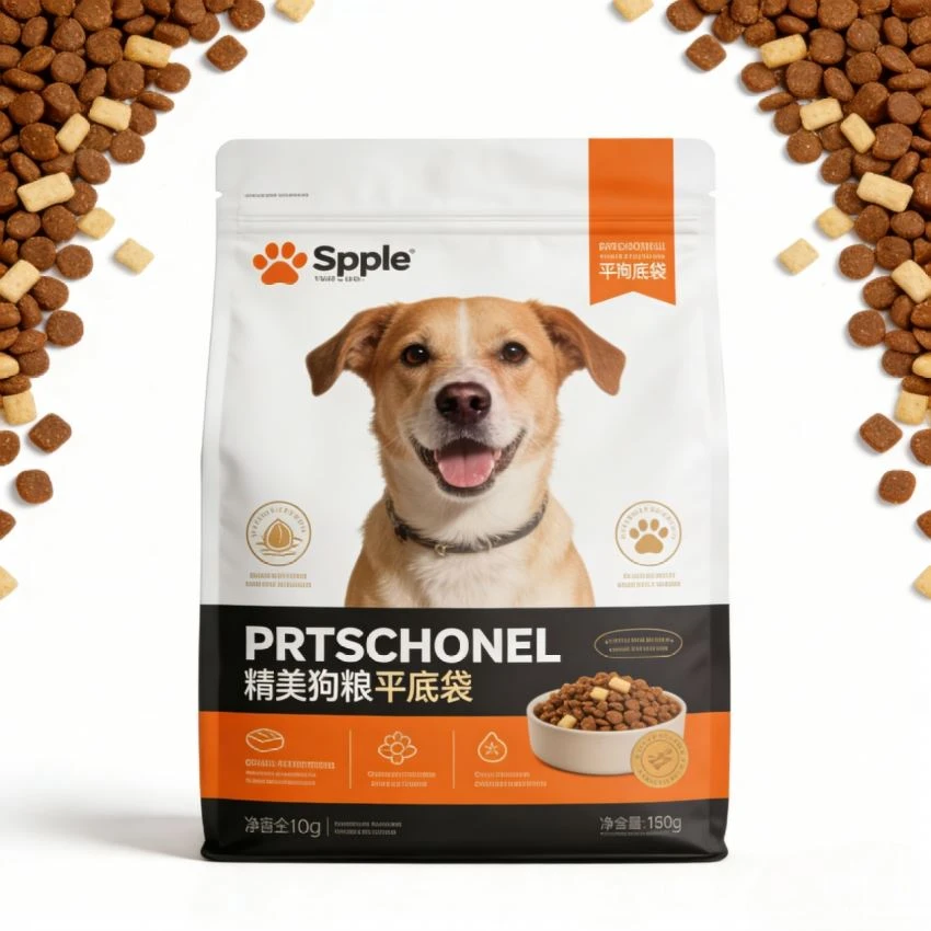 Dog Food Flat Bottom Bag